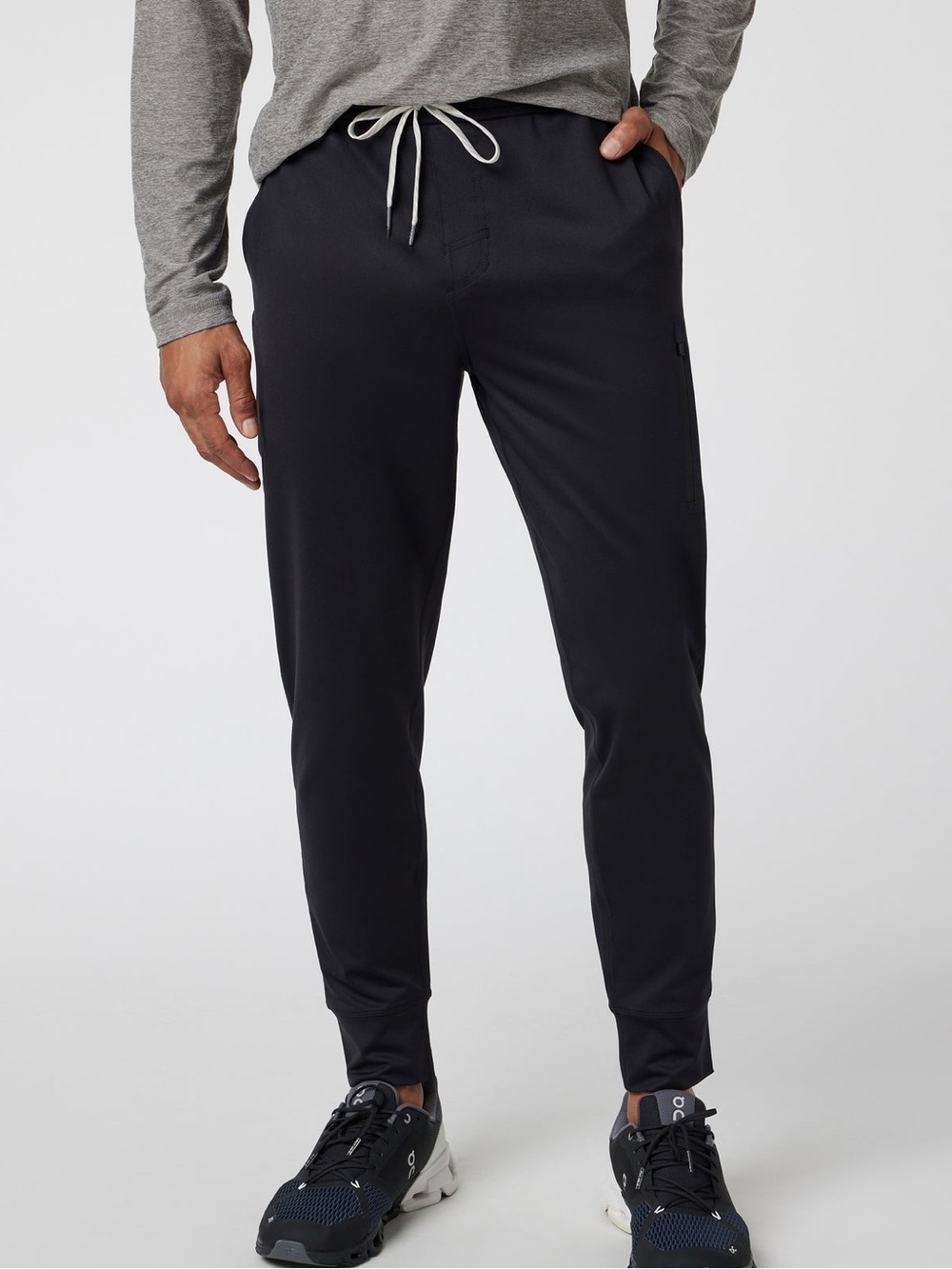 Vuori Sunday Performance Jogger Mens L Black Athletic Pants V416